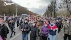 Задержания на марше 1 ноября в Минске Задержания на марше 1 ноября в Минске