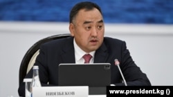 Глава МВД Кыргызстана Уланбек Ниязбеков