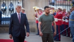 Пресс-конференция Владимира Зеленского и Петра Павела в Праге Пресс-конференция Владимира Зеленского и Петра Павела в Праге