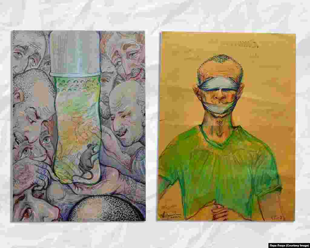 Во время суда также задерживали сестру Алеся Пушкина – за то, что хотела сфотографировать брата