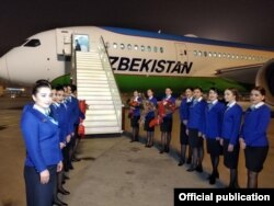Президент Узбекистана Шавкат Мирзиеев пользуется Boeing 787-8 Dreamliner в VIP-конфигурации