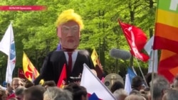 Протесты в центре Брюсселя. Прямое включение Протесты в центре Брюсселя. Прямое включение