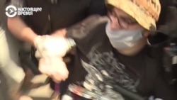 Акция Крисевича и задержания у суда, где выносили приговор по делу "Сети" Акция Крисевича и задержания у суда, где выносили приговор по делу "Сети"