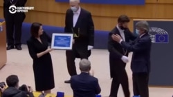 Как Тихановская получала премию Сахарова и кому еще ее присуждали Как Тихановская получала премию Сахарова и кому еще ее присуждали