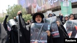 Антиизраильские протесты в Тегеране после операции "Народ как лев", 13 июня 2024 года