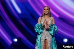 Дженнифер Лопес во время церемонии American Music Awards 2025 в Лас-Вегасе, штат Невада, США, 26 мая 2025 года. Фото REUTERS