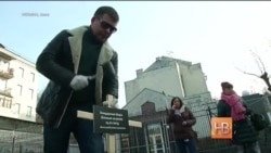 "Хотим жить в украинском Мариуполе" "Хотим жить в украинском Мариуполе"