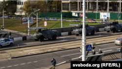 Минск после выборов президента Беларуси, 18 октября 2020 года