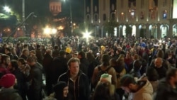 В Грузии проходят протесты В Грузии проходят протесты