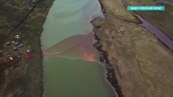 "Норникель" обещает собрать все разлитое под Норильском топливо "Норникель" обещает собрать все разлитое под Норильском топливо