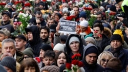 Люди, пришедшие проститься с Алексеем Навальным 1 марта 2024 года. Фото: Reuters