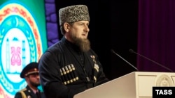 Рамзан Кадыров на инаугурации, 5 октября 2016