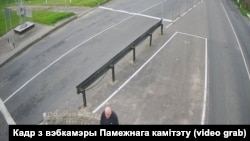 Николай Статкевич – в кадре камеры видеонаблюдения на белорусско-литовской границе. 11 сентября 2025 года