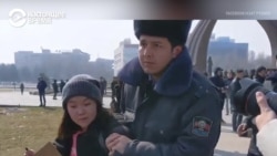 Как в Бишкеке напали на участниц феминистского марша, а полиция задерживала самих женщин, а не нападавших Как в Бишкеке напали на участниц феминистского марша, а полиция задерживала самих женщин, а не нападавших