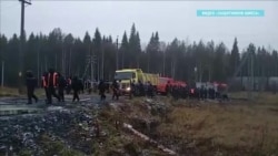 Росгвардия заблокировала поселок у станции Шиес Росгвардия заблокировала поселок у станции Шиес