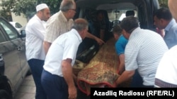 Похороны журналиста Расима Алиева