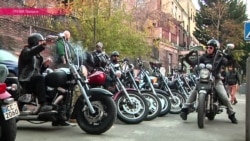 Немного байкерской романтики из Грузии