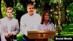 Михаил Саакашвили назначил российского оппозиционного политика Марию Гайдар замгубернатором Одесской области, 18 июля 2015